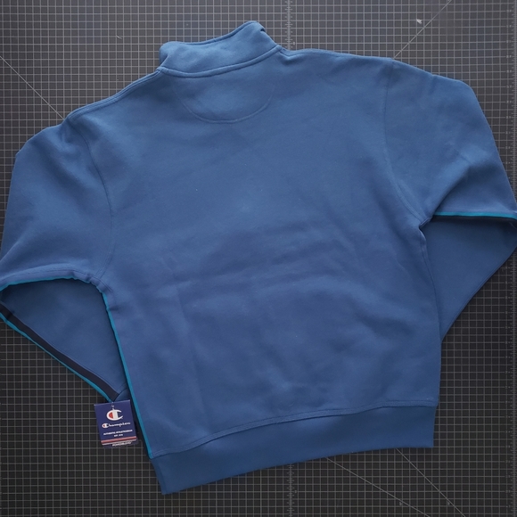 CHAMPION POWERBLEND JACKET - REGAL NAVY - Picture 8 of 9
